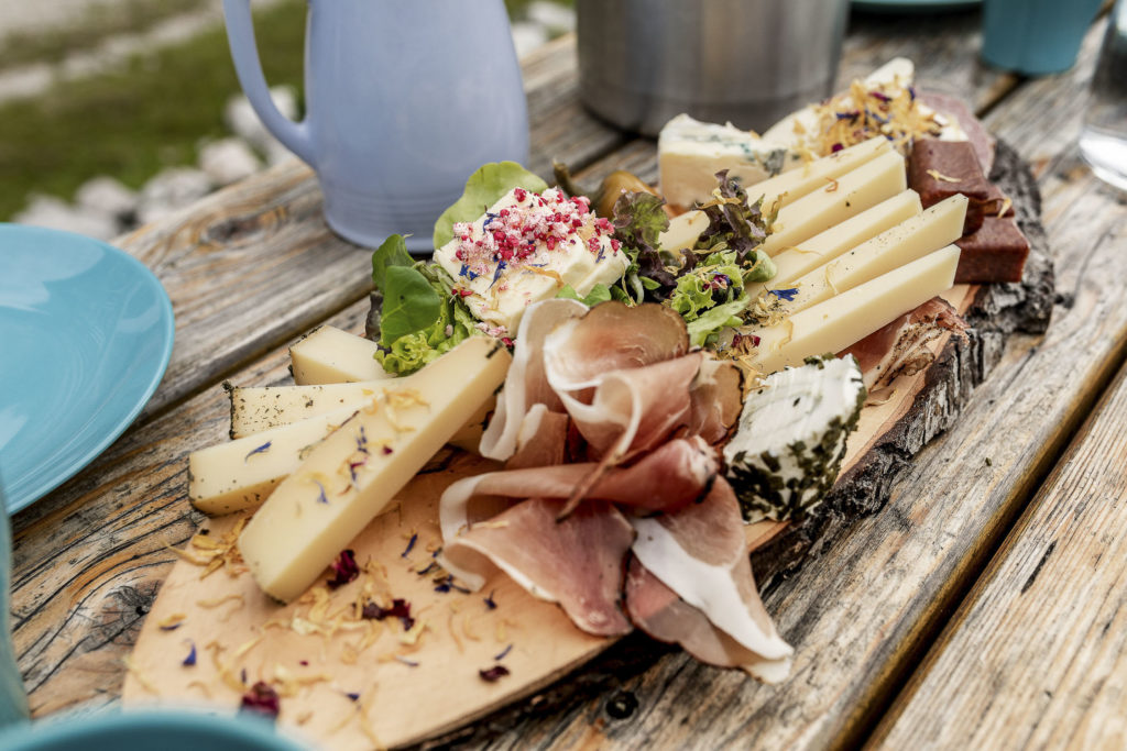 Almjause auf der Gjaidalm, Obertraun, Dachstein im Salzkammergut