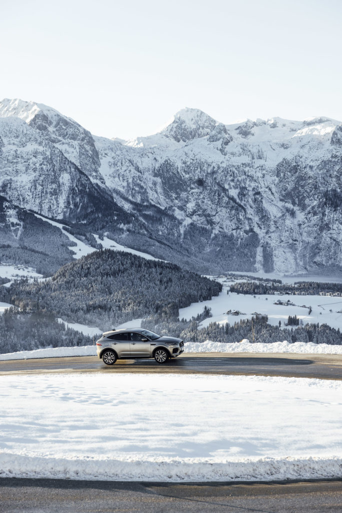 Winterabenteuer mit dem Jaguar E-Pace, Salzburg