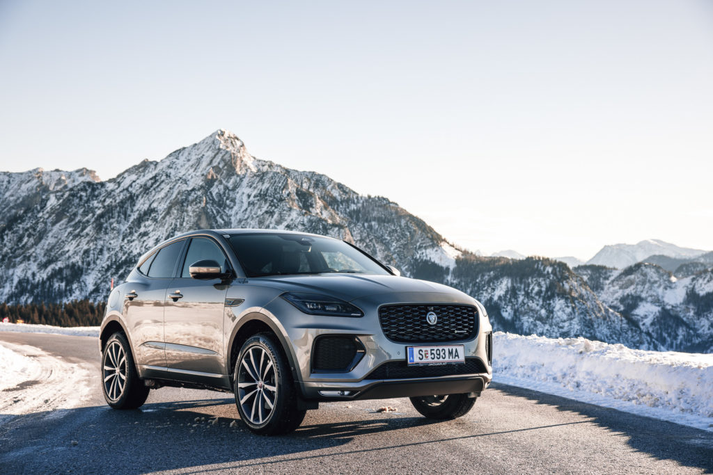 Winterabenteuer mit dem Jaguar E-Pace, Salzburg