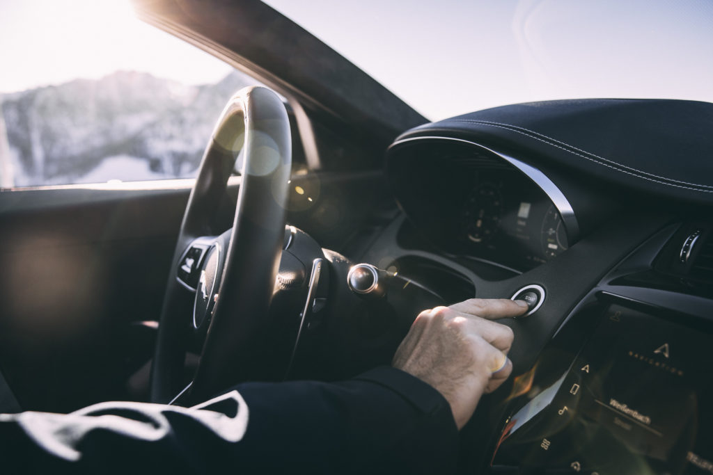 Lenkrad vom Jaguar E-Pace, Jaguar-Landrover