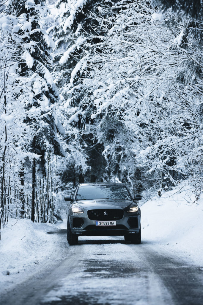Winterabenteuer mit dem Jaguar E-Pace, Jaguar-Landrover Salzburg