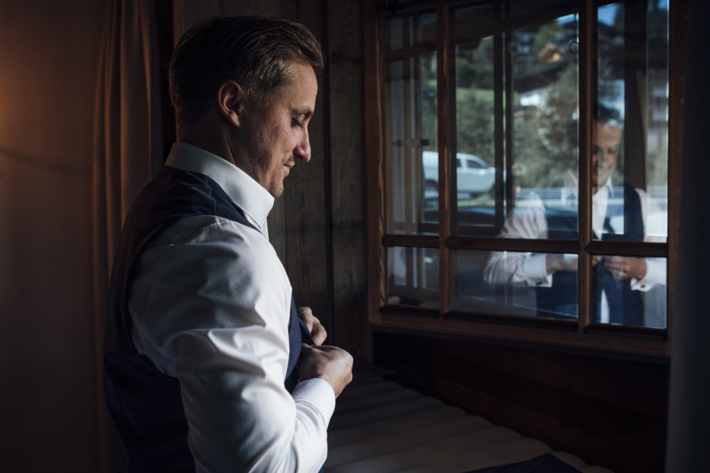 Hochzeitsfotos Getting Ready Salzburg, Hotel Sepp Maria Alm