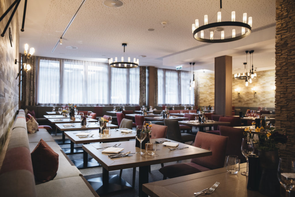 Hotelrestaurant im Adler Resort, Saalbach-Hinterglemm