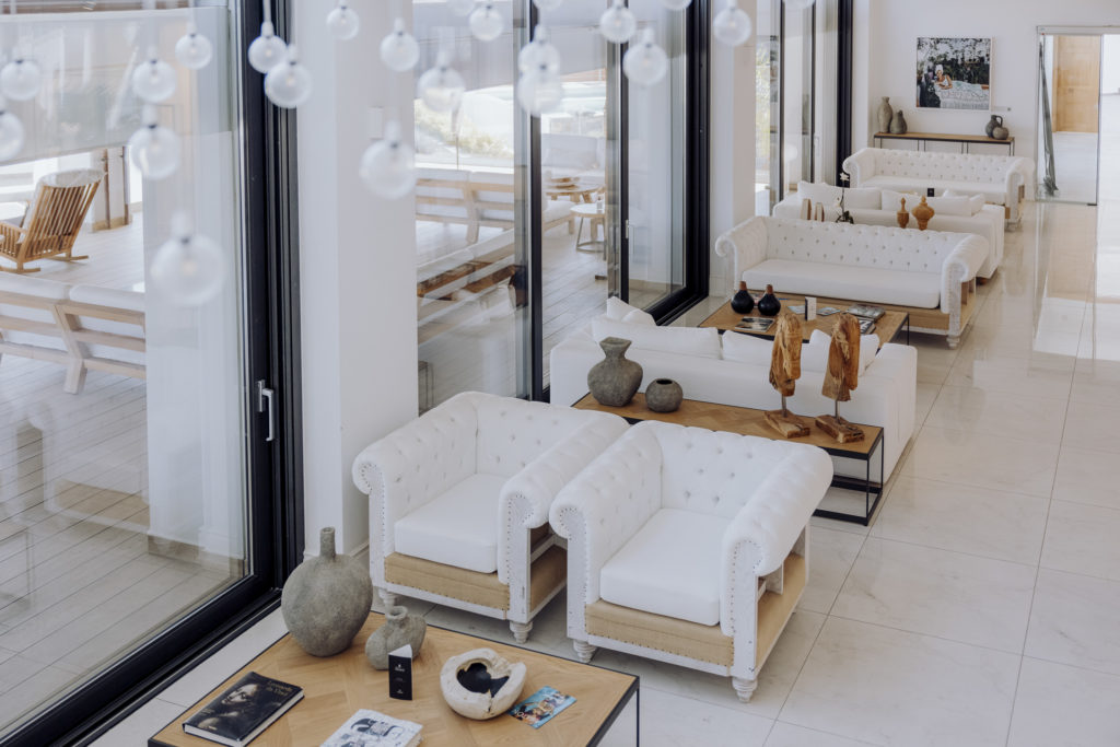 Hotellobby im Abaton Resort & Spa, Griechenland, Kreta