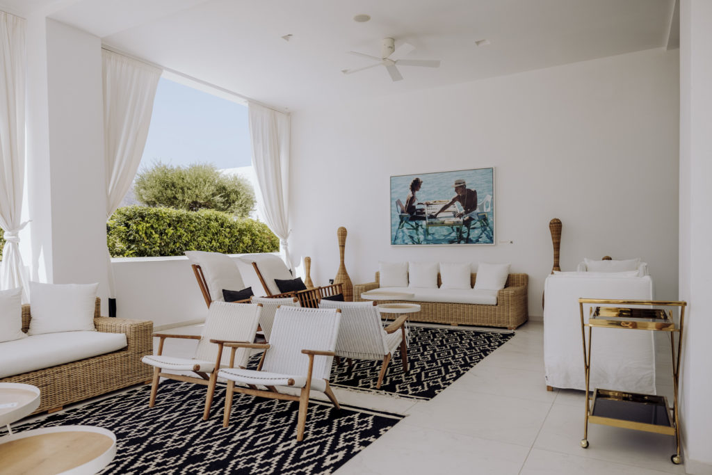 Hotellobby im Abaton Resort & Spa, Griechenland, Kreta