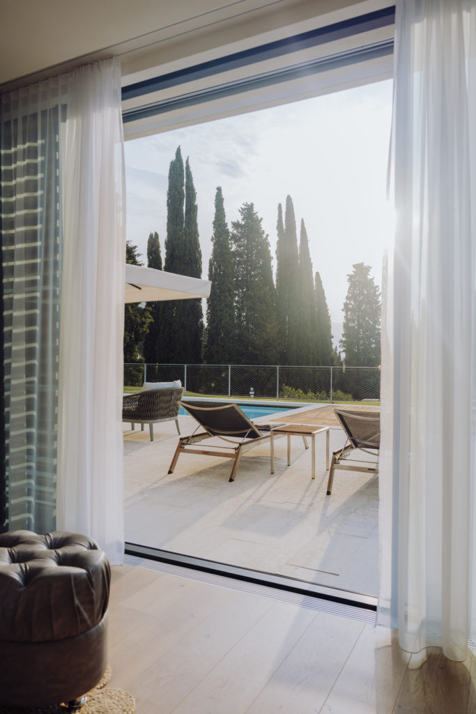 Ausblick Luxusapartment am Gardasee, Eden Reserve Resort