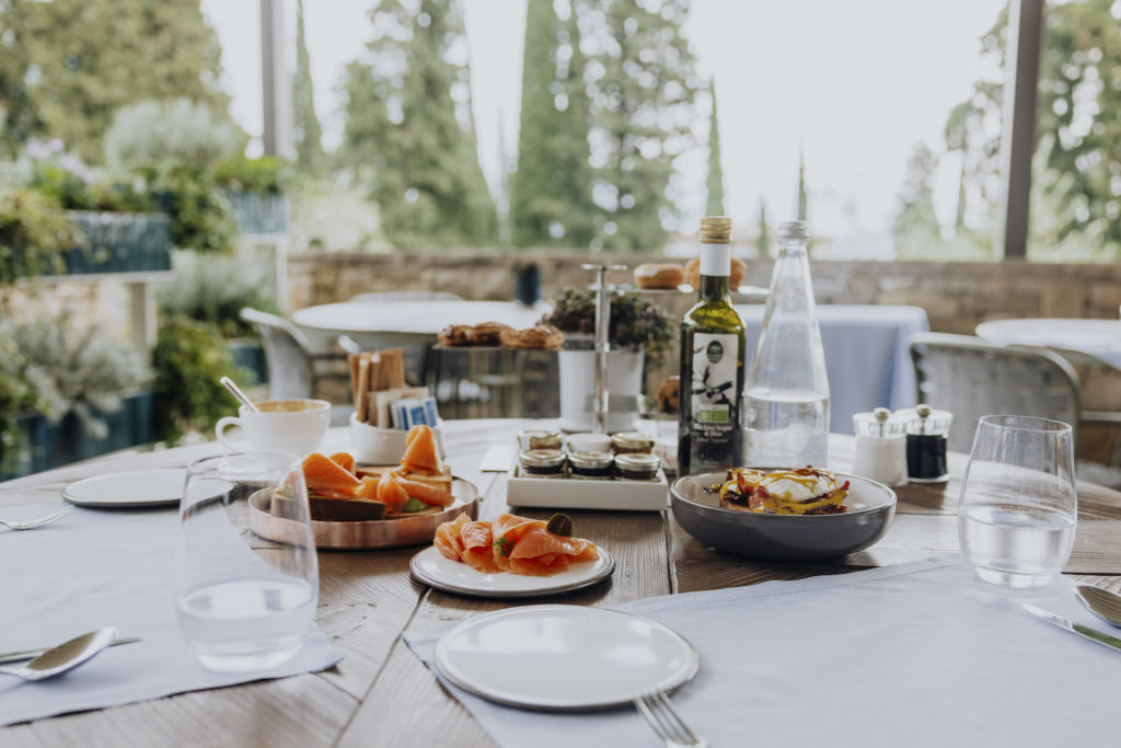 Frühstück im Hotel Eden Reserve am Gardasee
