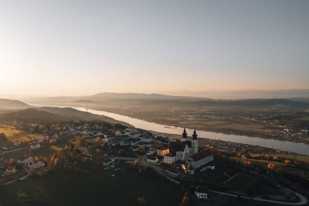 Drohnenfoto Maria Taferl an der Donau, Niederösterreich
