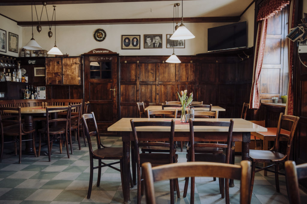 Gaststube im Wirtshaus Zum Goldenen Löwen, Maria Taferl