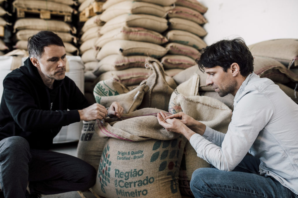Kaffeebohnen, Kaffeerösterei Coffeerence Saalfelden, Salzburg