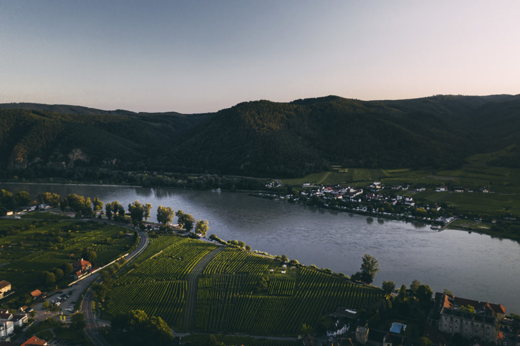 Ausblick Wachau, Dürnstein