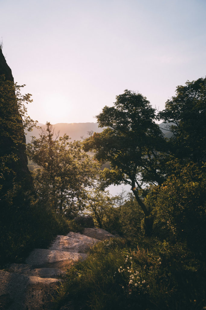 Weg zur Burgruine Dürnstein, Wachau