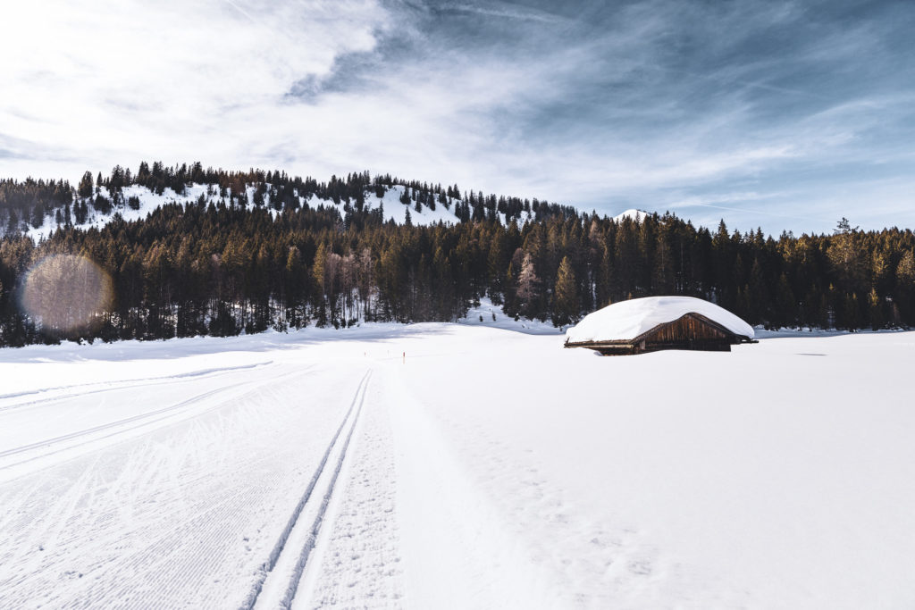 Langlaufloipe im Winterpark Postalm, Salzburger Land