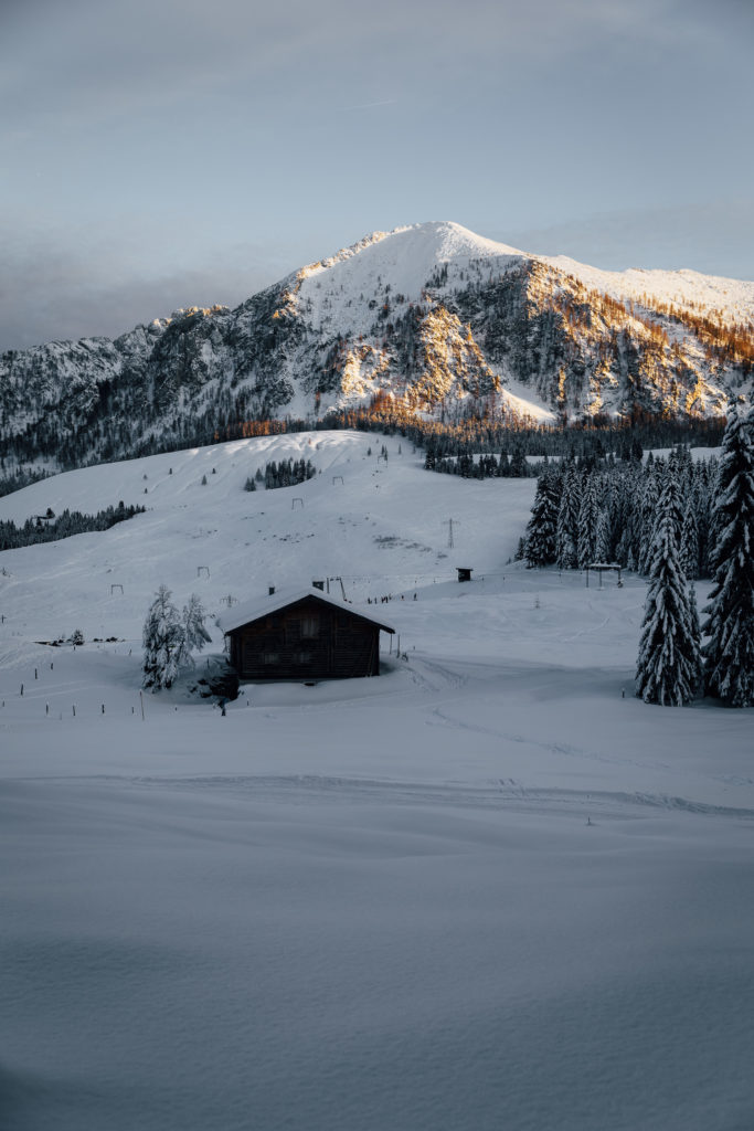 Winterlandschaft Postalm, Salzburg