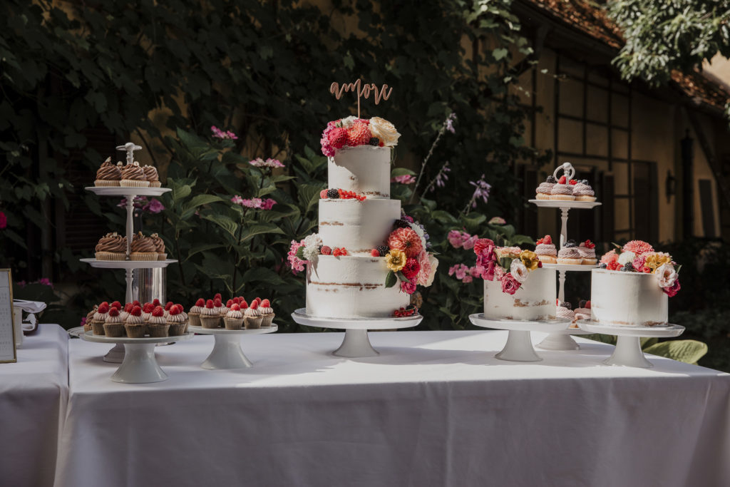 Hochzeitstorte & Sweet Table, Schloss Obermayerhofen, Steiermark