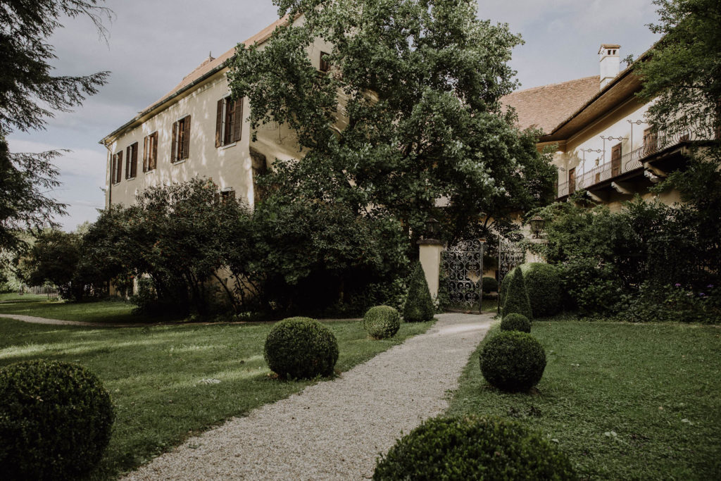 Hochzeitslocation Steiermark, Garten vom Schloss Obermayerhofen