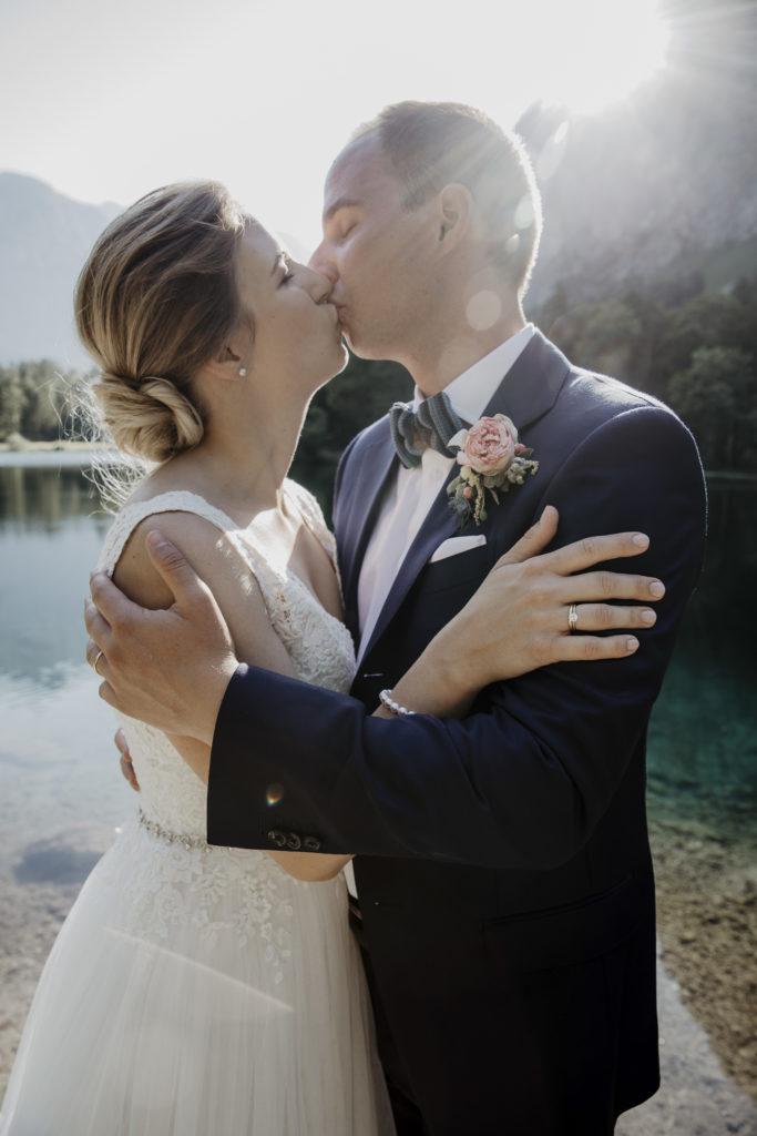 Brautpaarshooting im Bluntautal, Hochzeit Golling in Salzburg