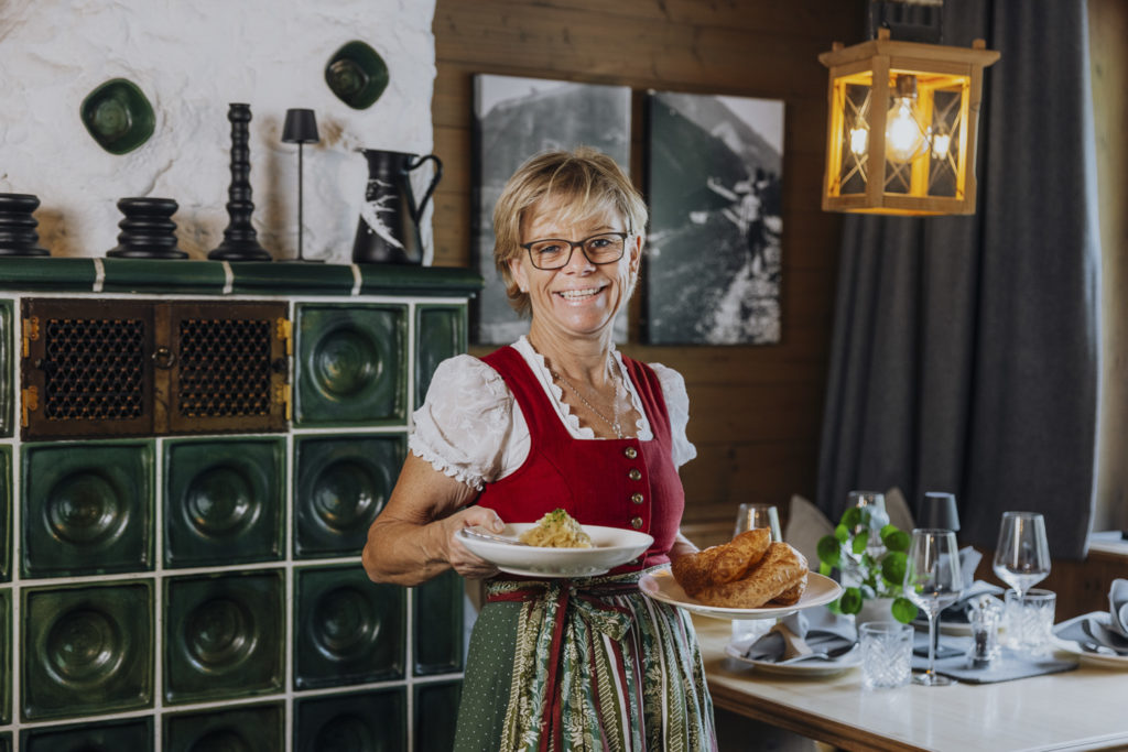 Saalbach Rammernalm Kulinarikshooting, Portrait Gastgeberin